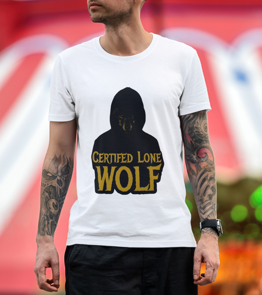 Certified Lone Wolf Mask T-Shirt