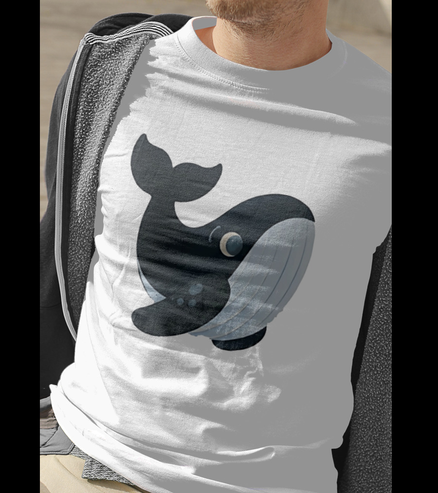 Cocomelon The Movie J.J Whale Cartoon T-Shirt