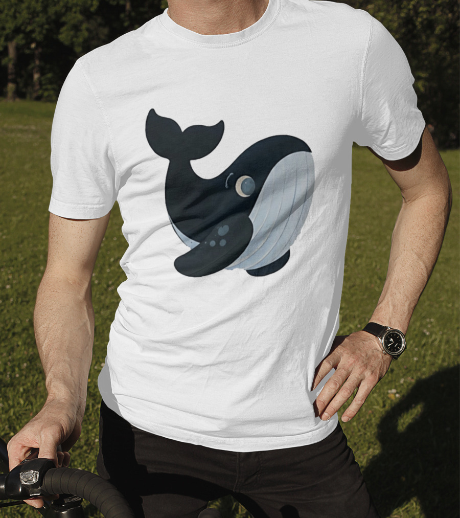 Cocomelon The Movie J.J Whale Cartoon T-Shirt