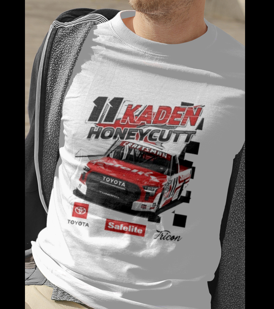 Kaden Honeycutt 11 Toyota Tundra TRICON Garage Racing Team T-Shirt
