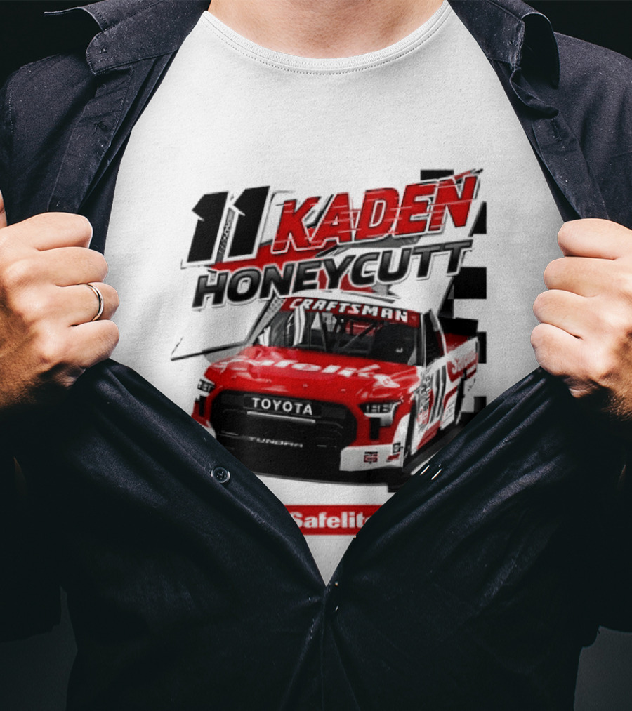 Kaden Honeycutt 11 Toyota Tundra TRICON Garage Racing Team T-Shirt
