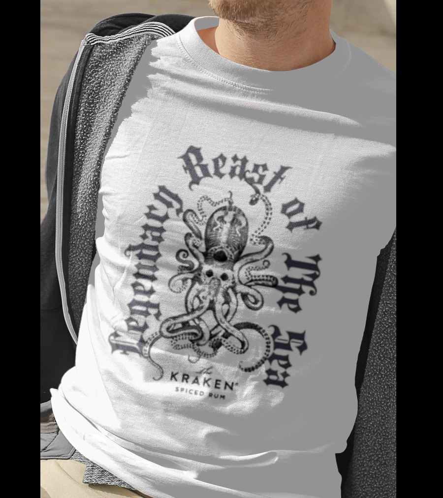 Legendary Beast Of The Sea The Kraken Est 1834 T-Shirt