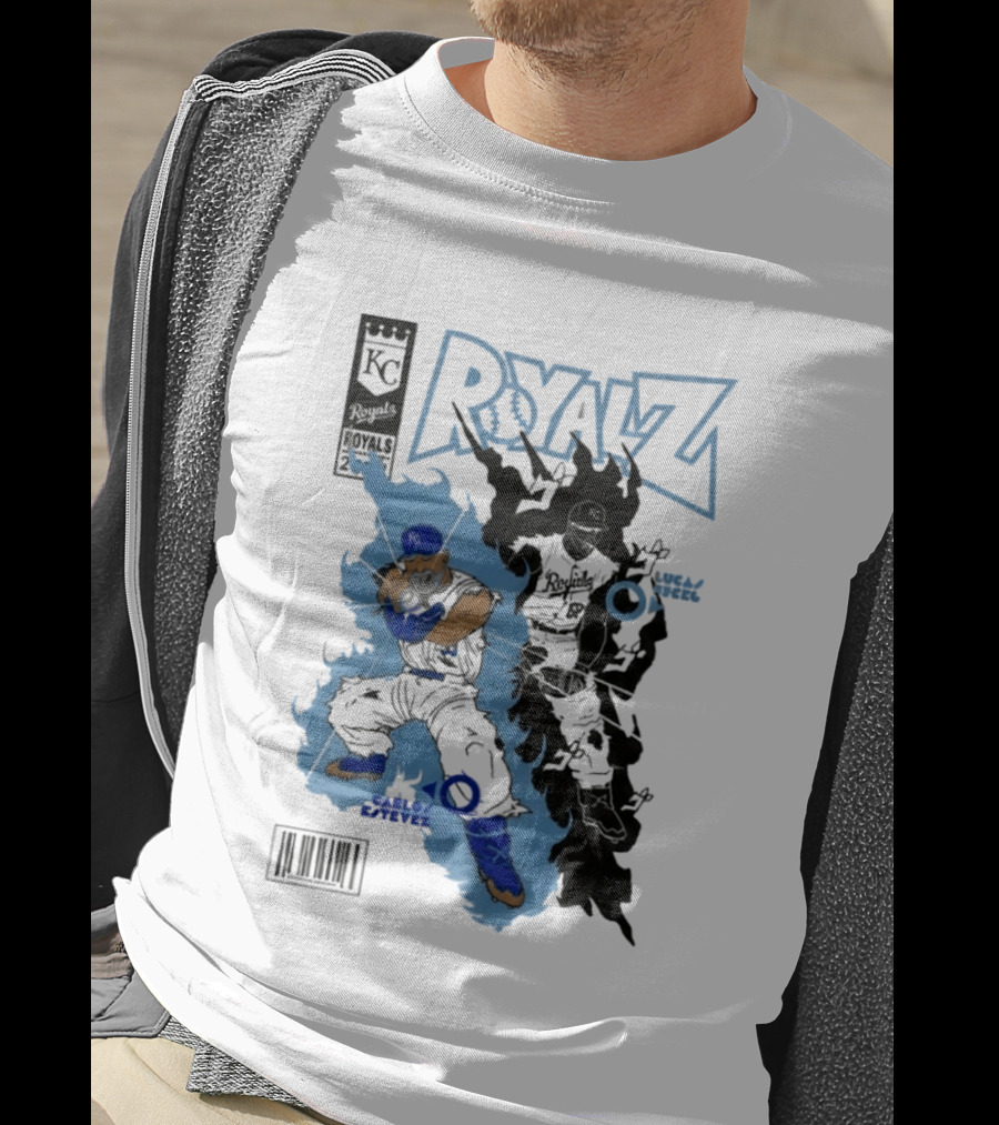 Royals Dragon Kamehameha Baseball Anime T-Shirt