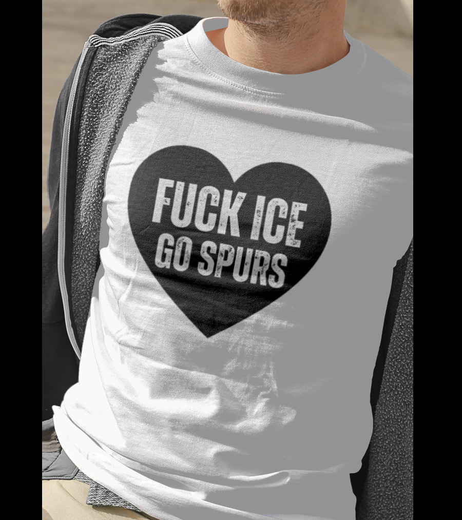 San Antonio Spurs Fuck Ice Go Spurs 2026 Lover T-Shirt