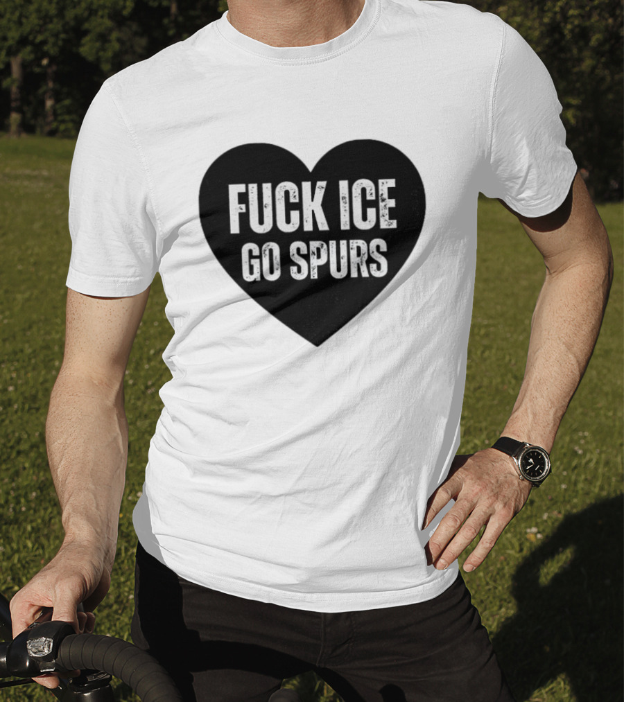 San Antonio Spurs Fuck Ice Go Spurs 2026 Lover T-Shirt