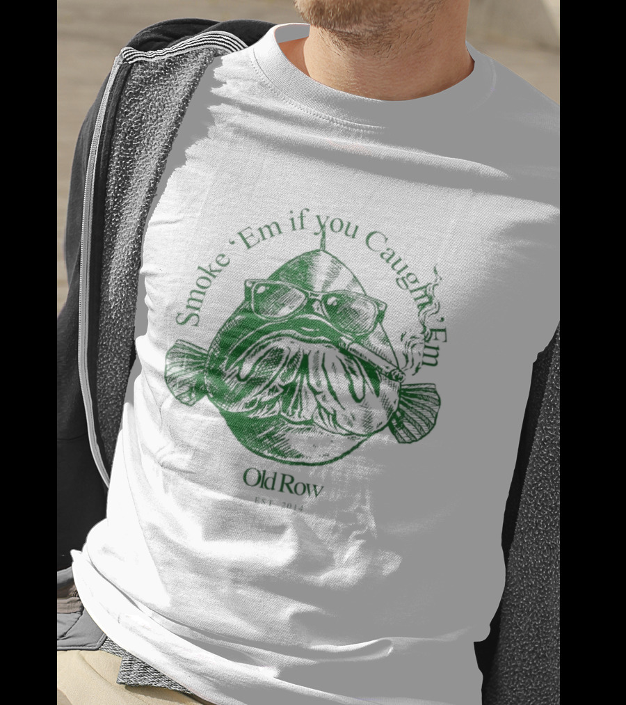 Smoke 'Em If You Caught 'Em Chum Charlie ChinCow Stay Stoked T-Shirt