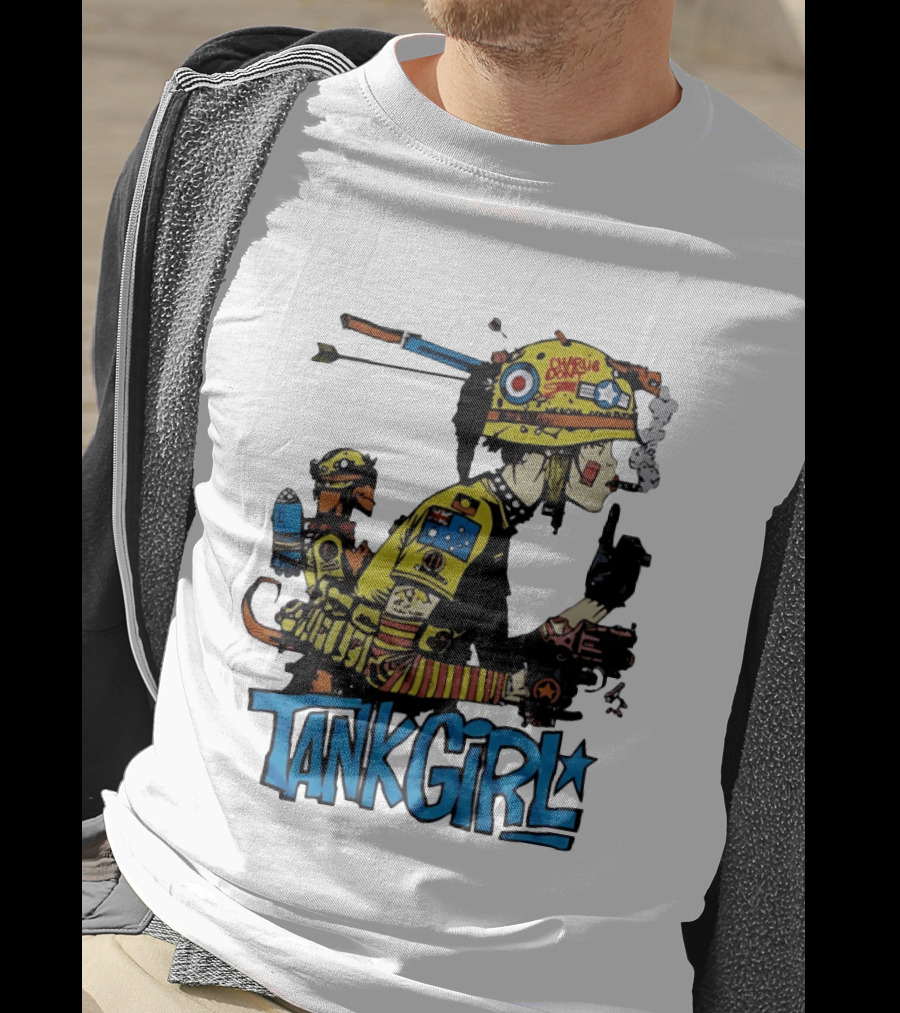 Tank Girl Comic Punk Rock Charlie Don't Surf T-Shirt