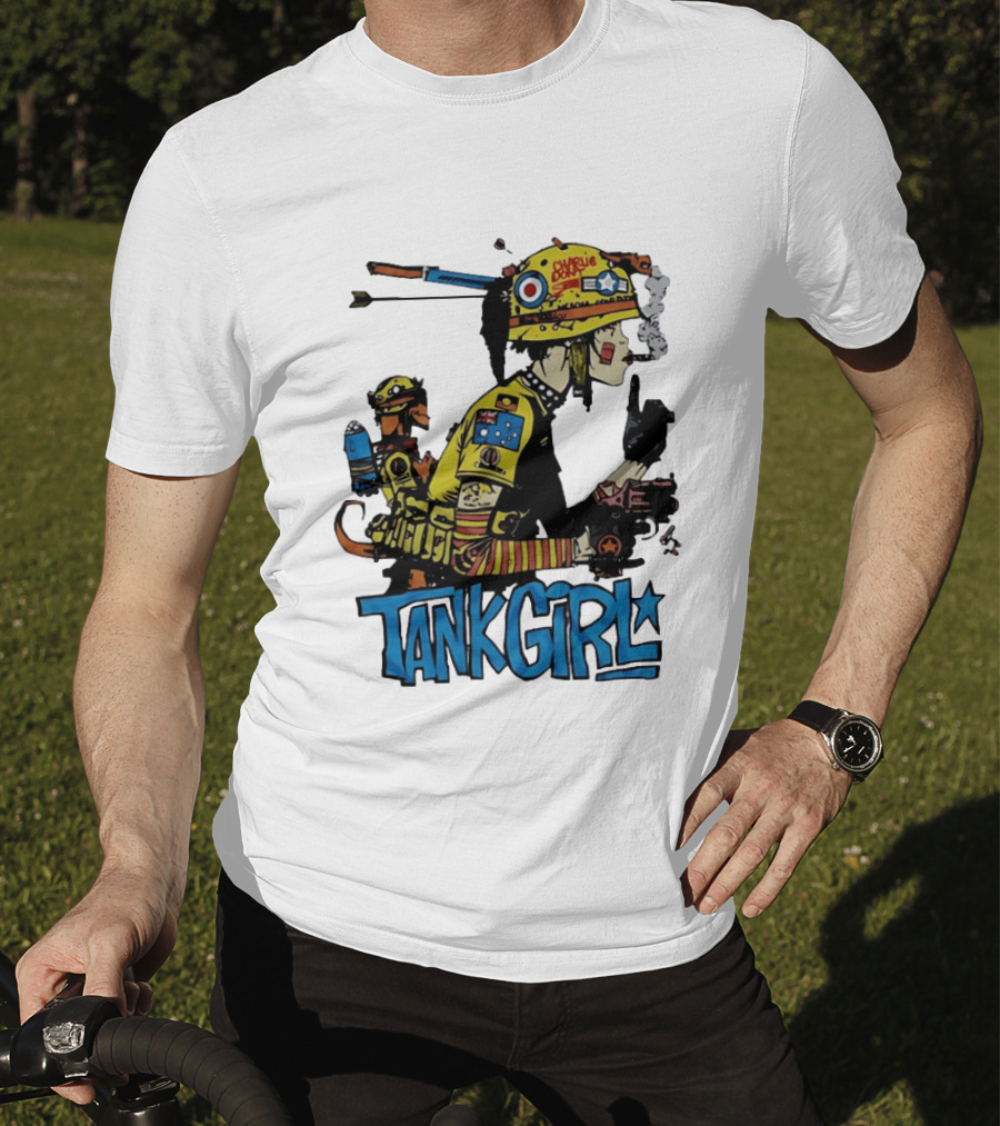 Tank Girl Comic Punk Rock Charlie Don't Surf T-Shirt