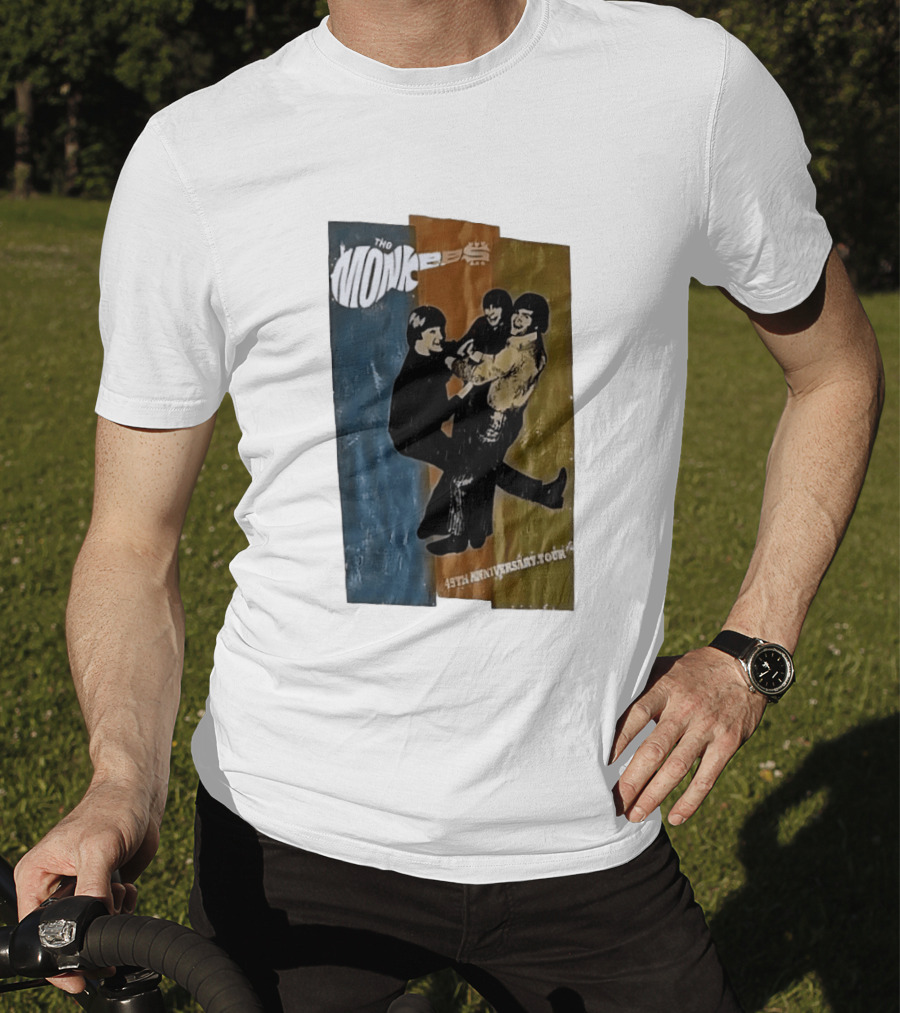 The Monkees 45th Anniversary Tour Vintage Band Celebration T-Shirt