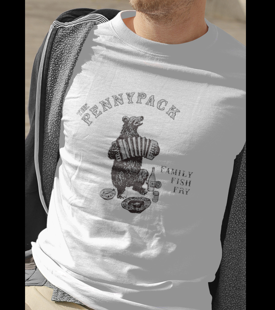 Pennypack Bear And Fish Fry Family Gathering T-Shirt