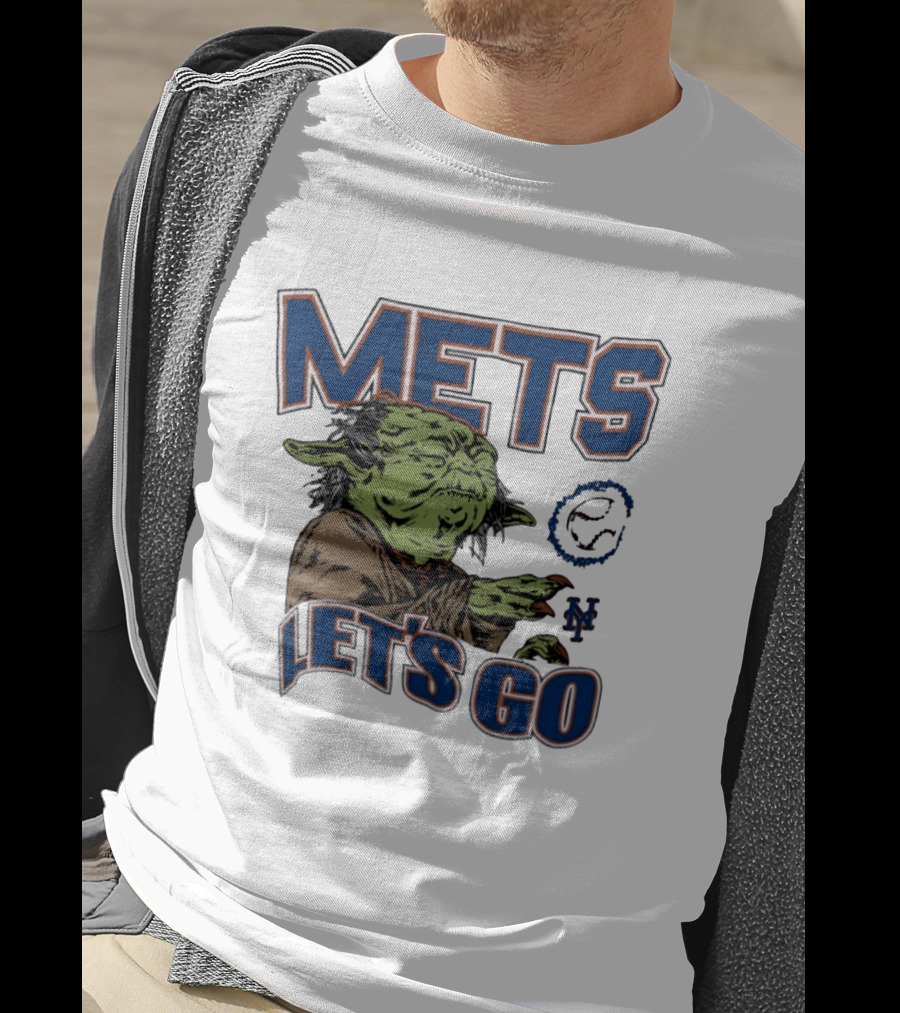 Mets Let's Go Yoda New Yorks Mets T-Shirt