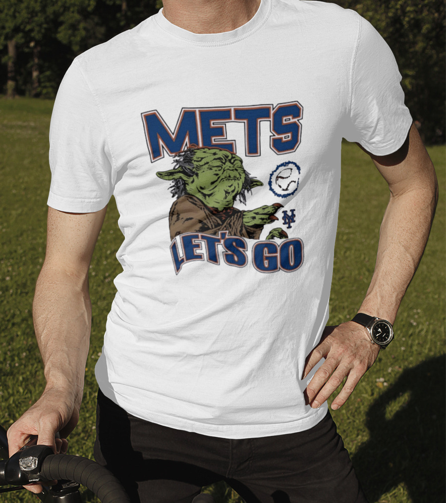 Mets Let's Go Yoda New Yorks Mets T-Shirt