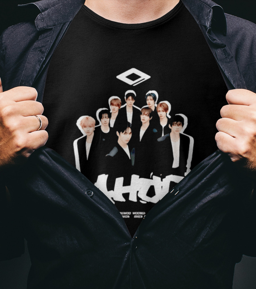 AHOF Steven Jeongwoo Woongki Shuaibo Han Jl Juwon Chihen Daisuke T-Shirt