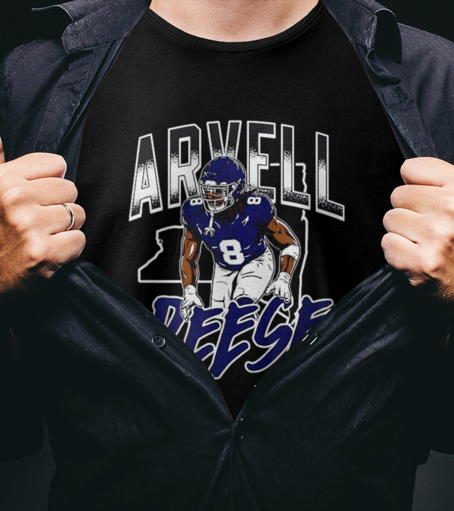 Arvell Reese New York Giants Football 2026 T-Shirt
