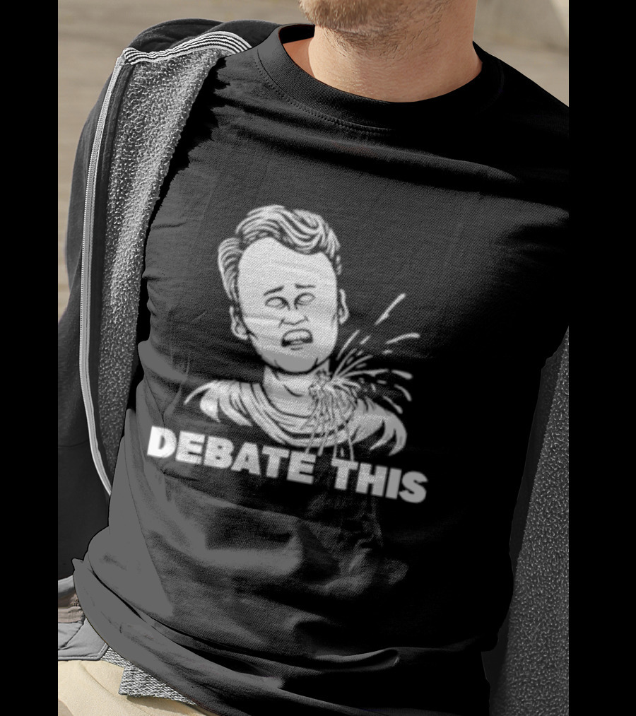 Charlie Kirk Debate This Explosion Head T-Shirt
