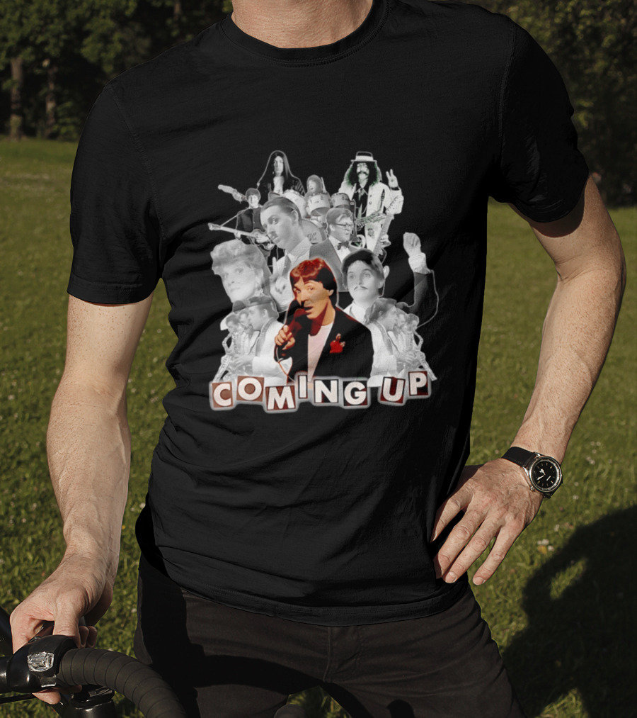 Coming Up Album Paul McCartney Music Video Characters And Band Collage T-Shirt