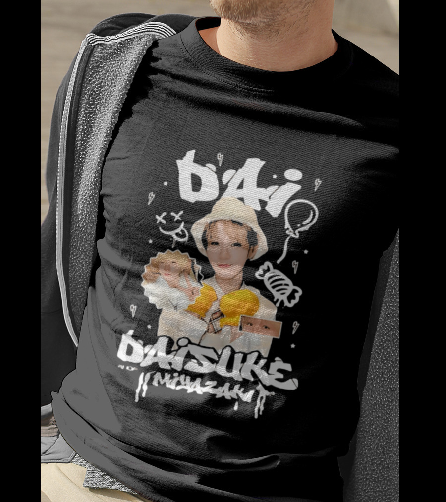 Dai Daisuke Miyazaki AHOF Playful Balloon And Candy T-Shirt