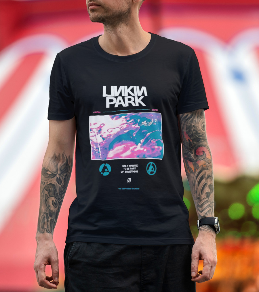 Linkin Park From 2000 Only Wanted To Be Part Of Something T-Shirt