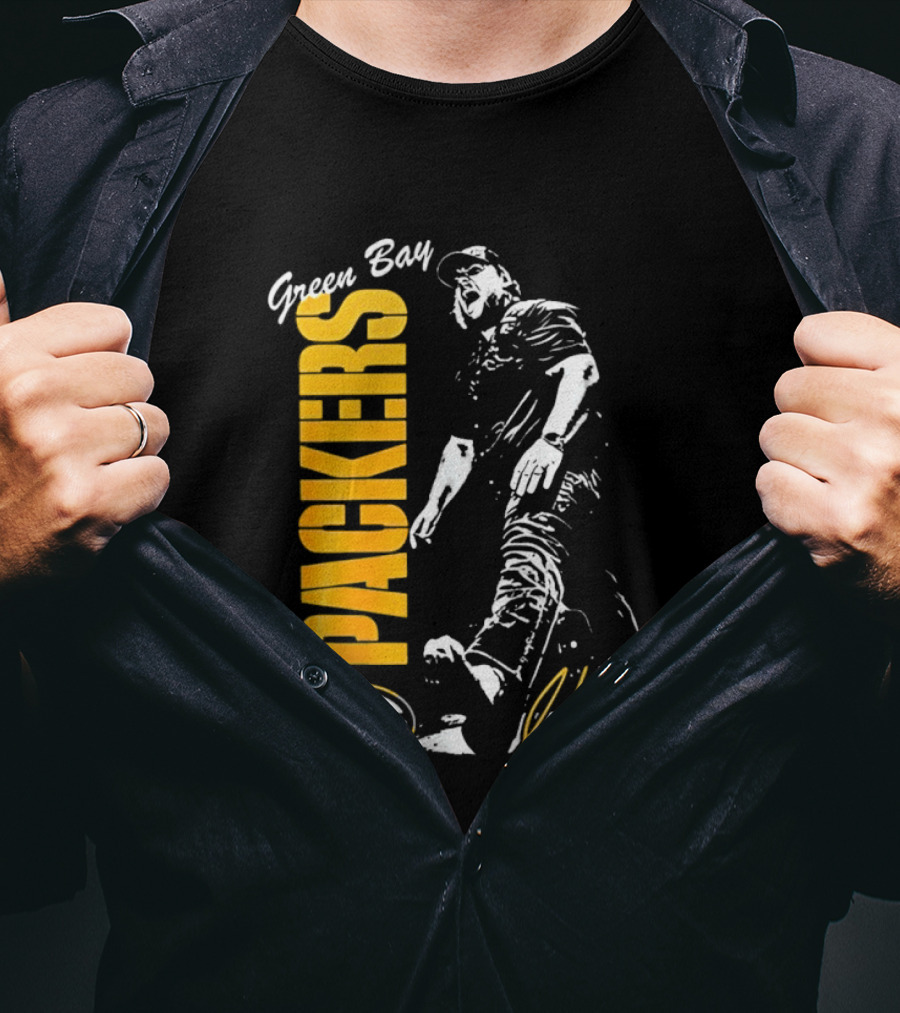 Green Bay Packers Luke Combs 2026 Lambeau My Kinda Saturday Night T-Shirt