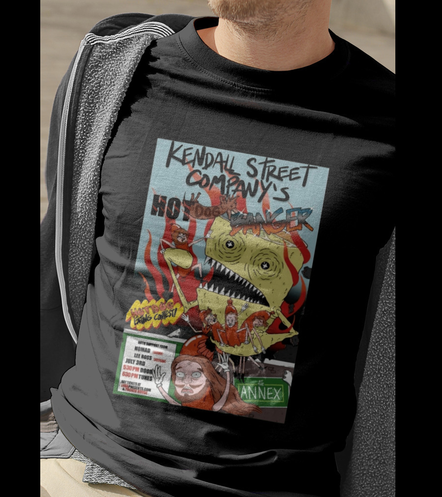 Kendall Street Company Hot Dog Banger The Annex Norfolk VA July 3 2026 Eating Contest T-Shirt