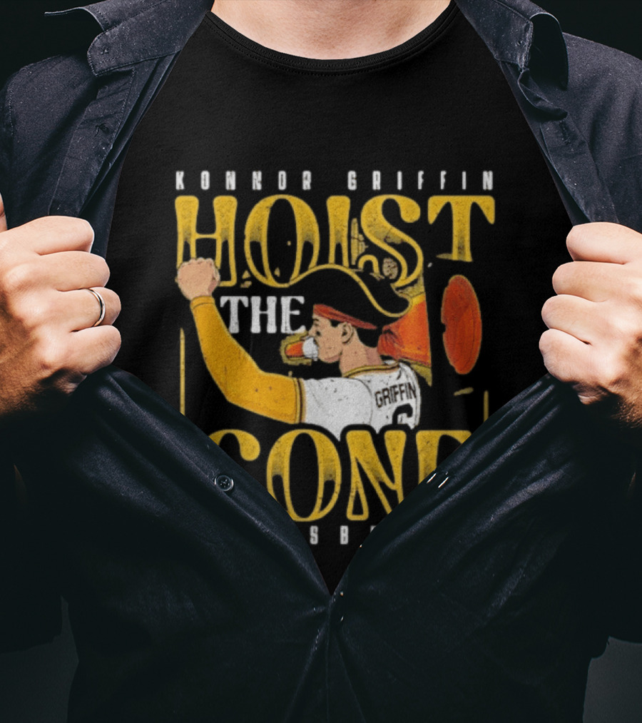 Konnor Griffin Hoist The Cone Pittsburgh T-Shirt