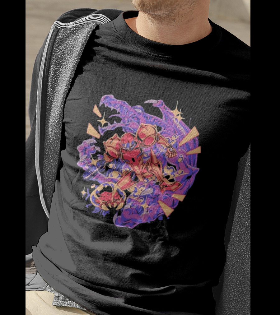 Metroid Samus Aran Versus Ridley Galactic Battle Hunter T-Shirt
