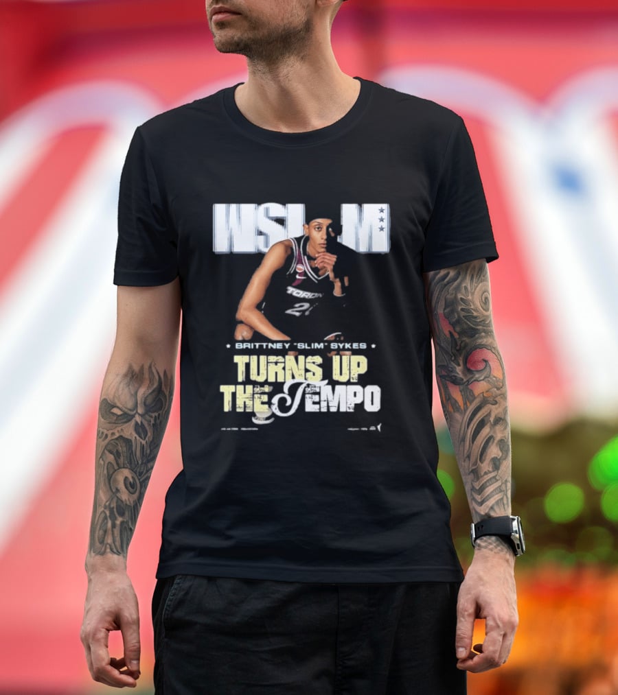 Slam 262 Brittney Slim Sykes Turns Up The Tempo T-Shirt