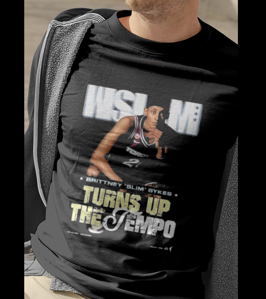 Slam 262 Brittney Slim Sykes Turns Up The Tempo T-Shirt