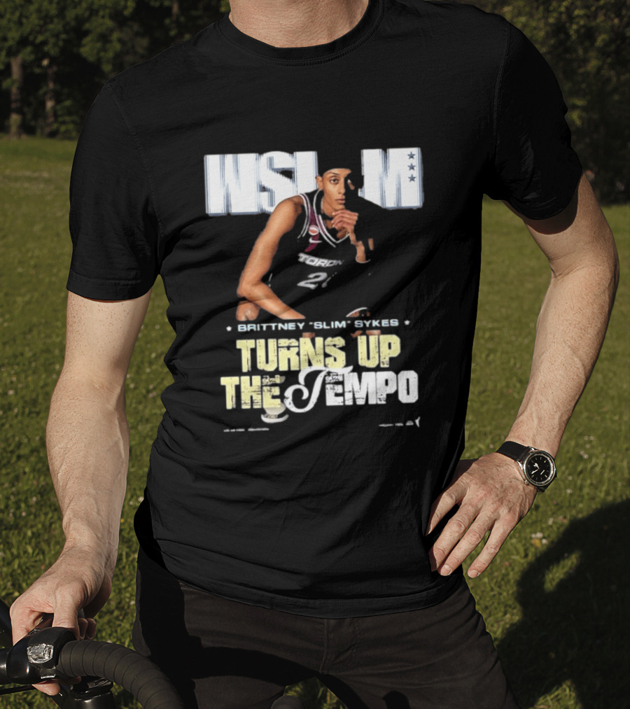 Slam 262 Brittney Slim Sykes Turns Up The Tempo T-Shirt