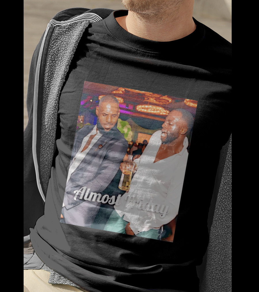 LeBron James Draymond Green Almost Friday Club Scene T-Shirt