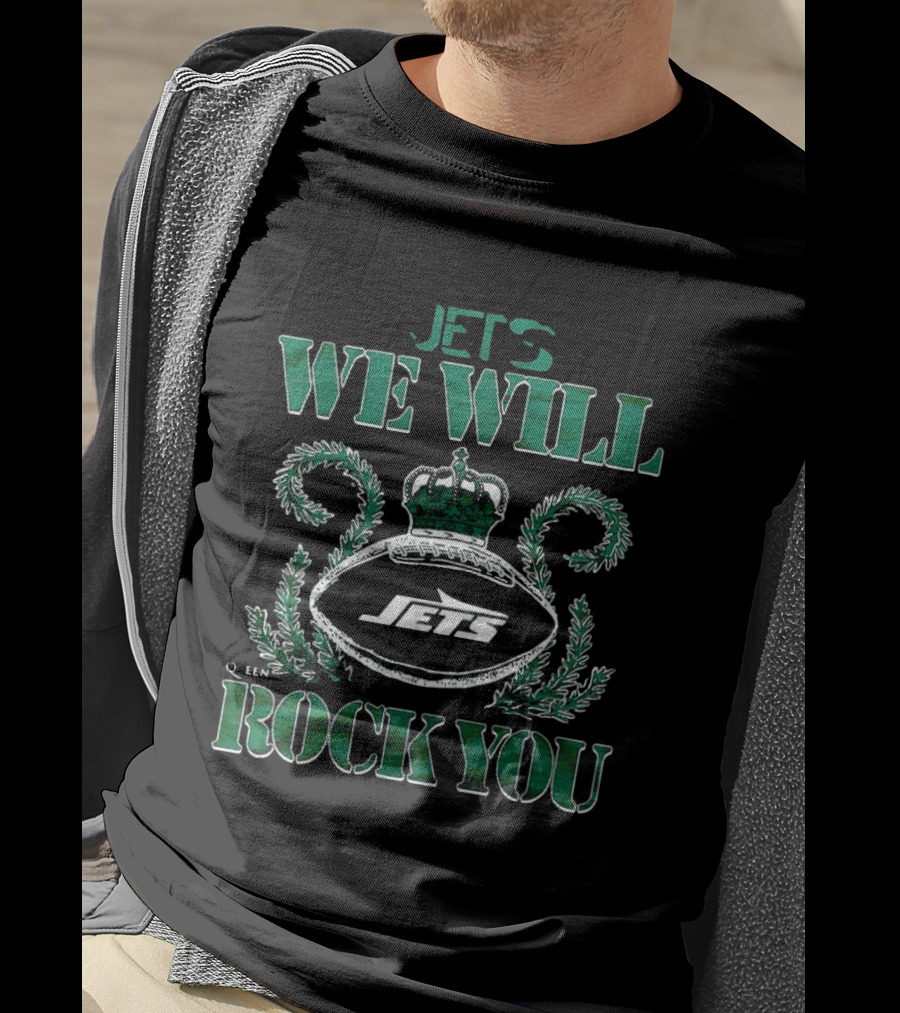 New York Jets We Will Rock You 2026 T-Shirt