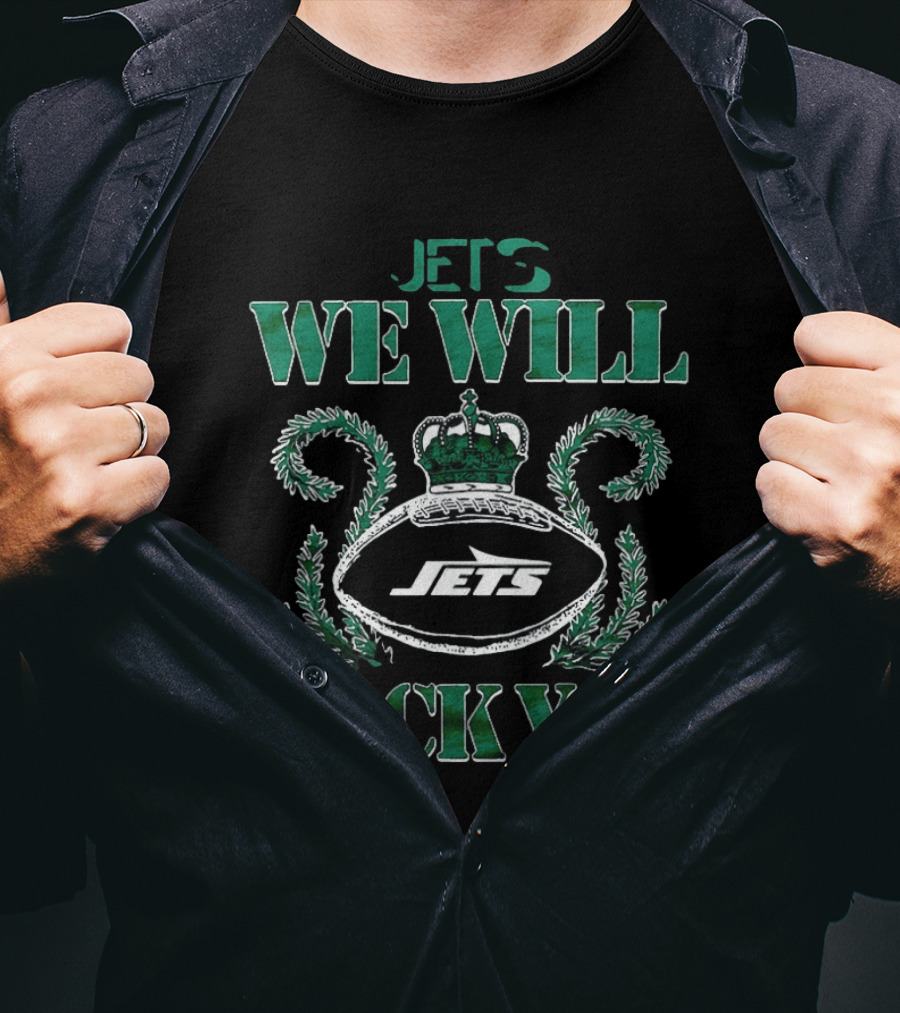 New York Jets We Will Rock You 2026 T-Shirt