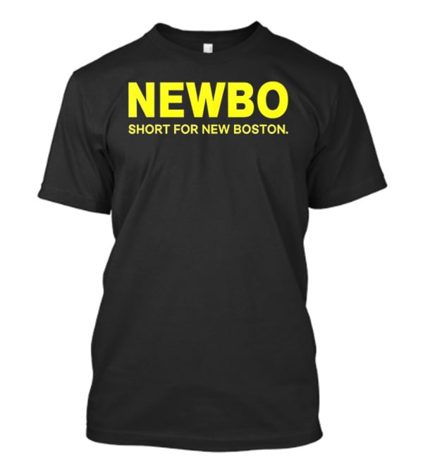 NEWBO Short For New Boston Bold Yellow T-Shirt
