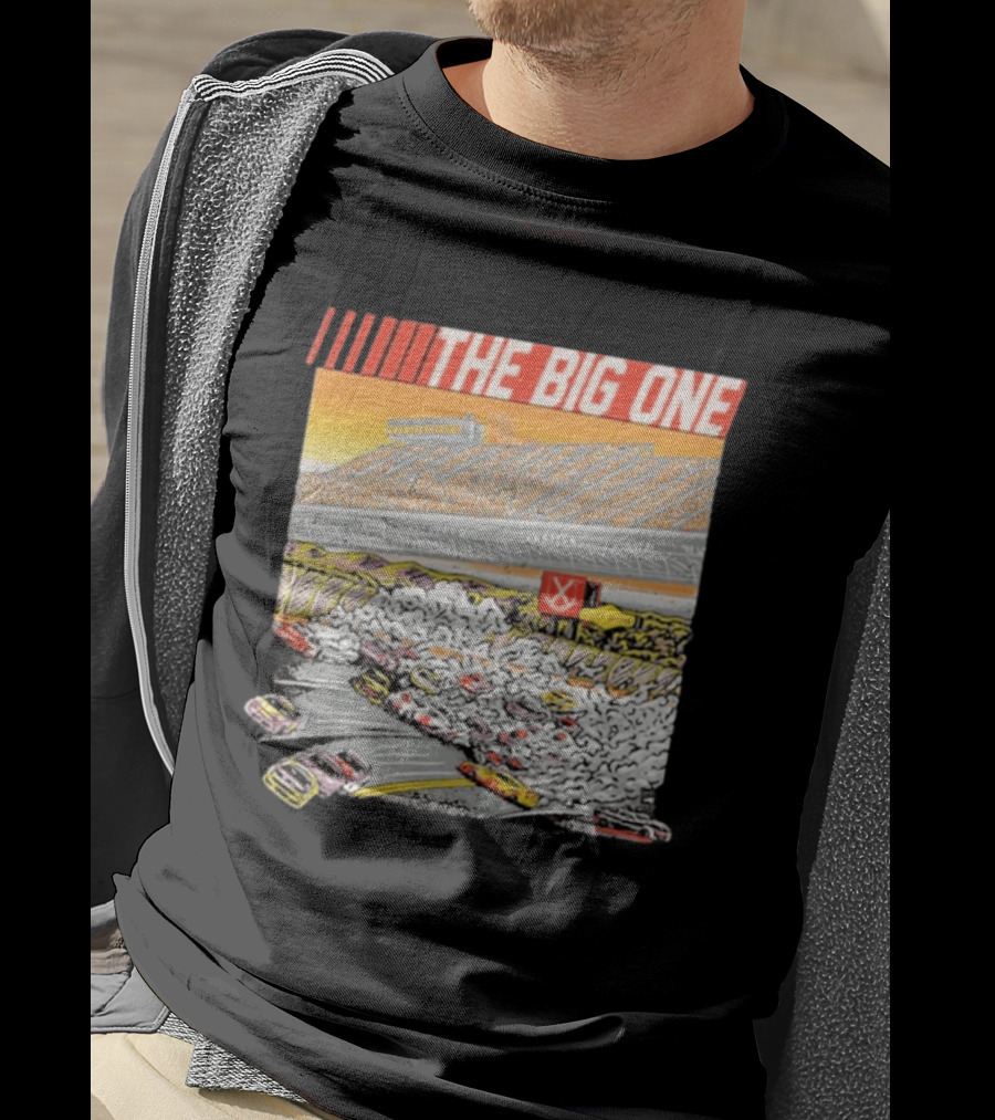 The Big One Old Brook NASCAR Racing Scene T-Shirt