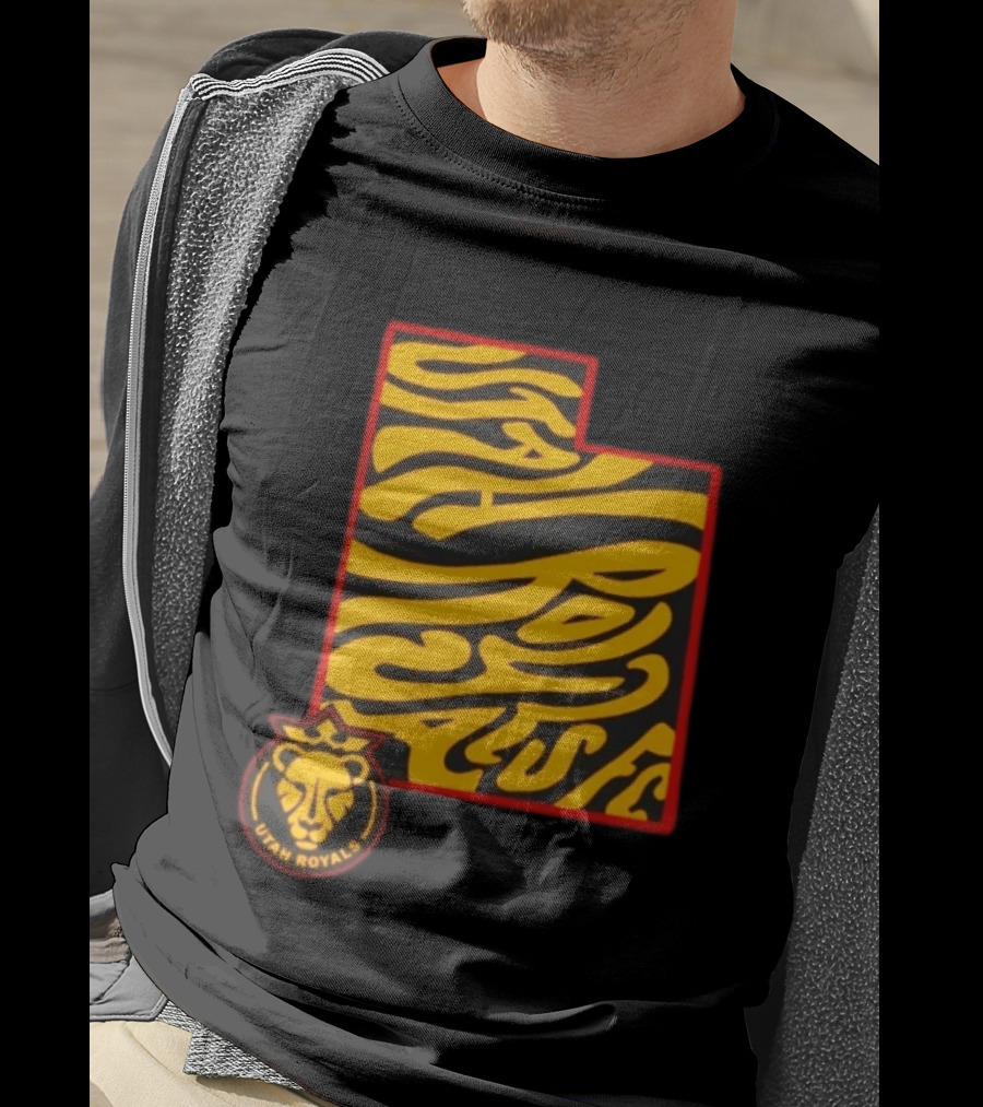 Utah Royals FC Groovy State Lion T-Shirt