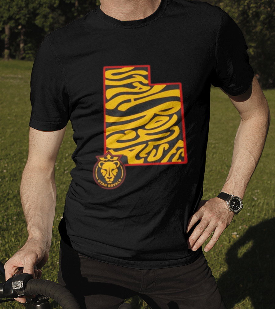 Utah Royals FC Groovy State Lion T-Shirt