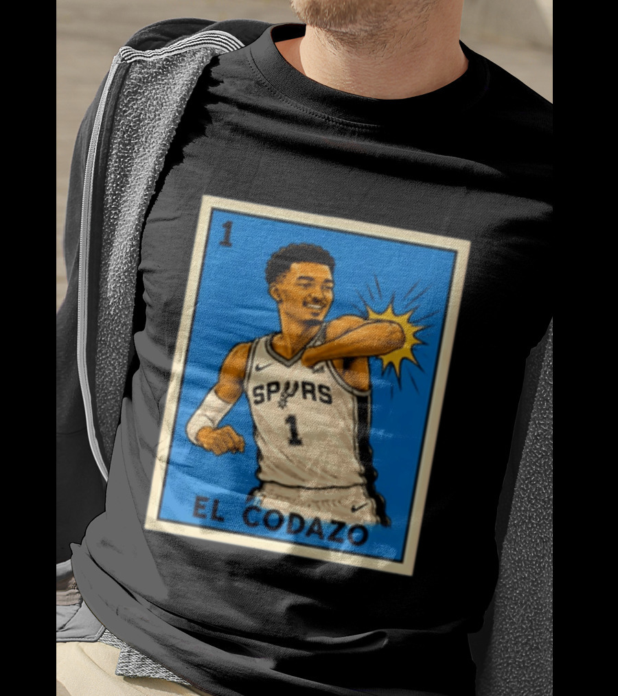 Victor Wembanyama El Codazo San Antonio Spurs NBA 2026 T-Shirt