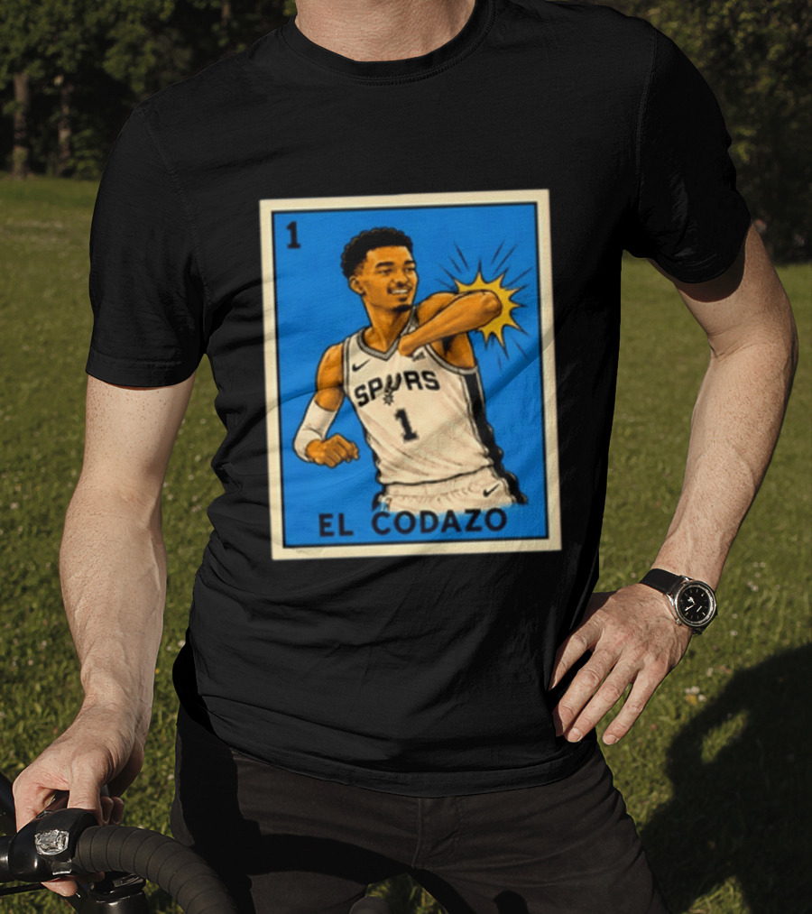 Victor Wembanyama El Codazo San Antonio Spurs NBA 2026 T-Shirt
