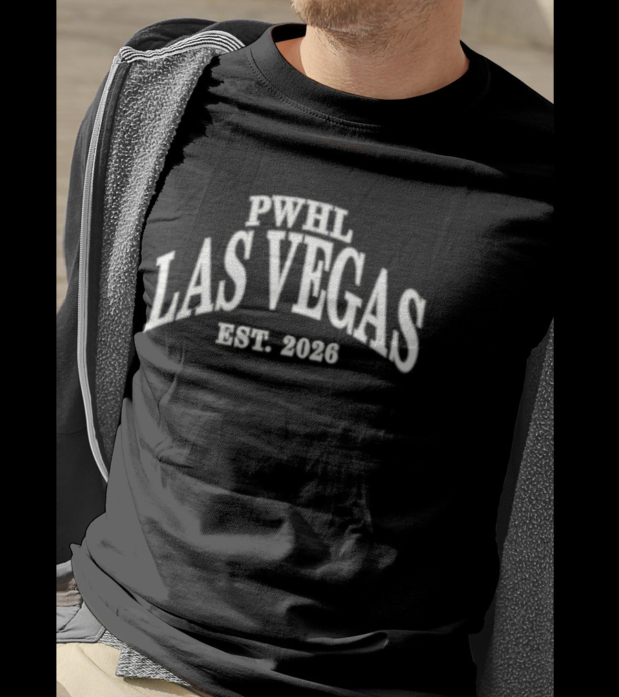 PWHL Las Vegas EST 2023 Sportiqe Biltmore T-Shirt
