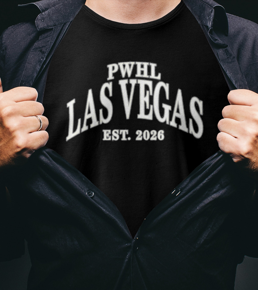 PWHL Las Vegas EST 2023 Sportiqe Biltmore T-Shirt