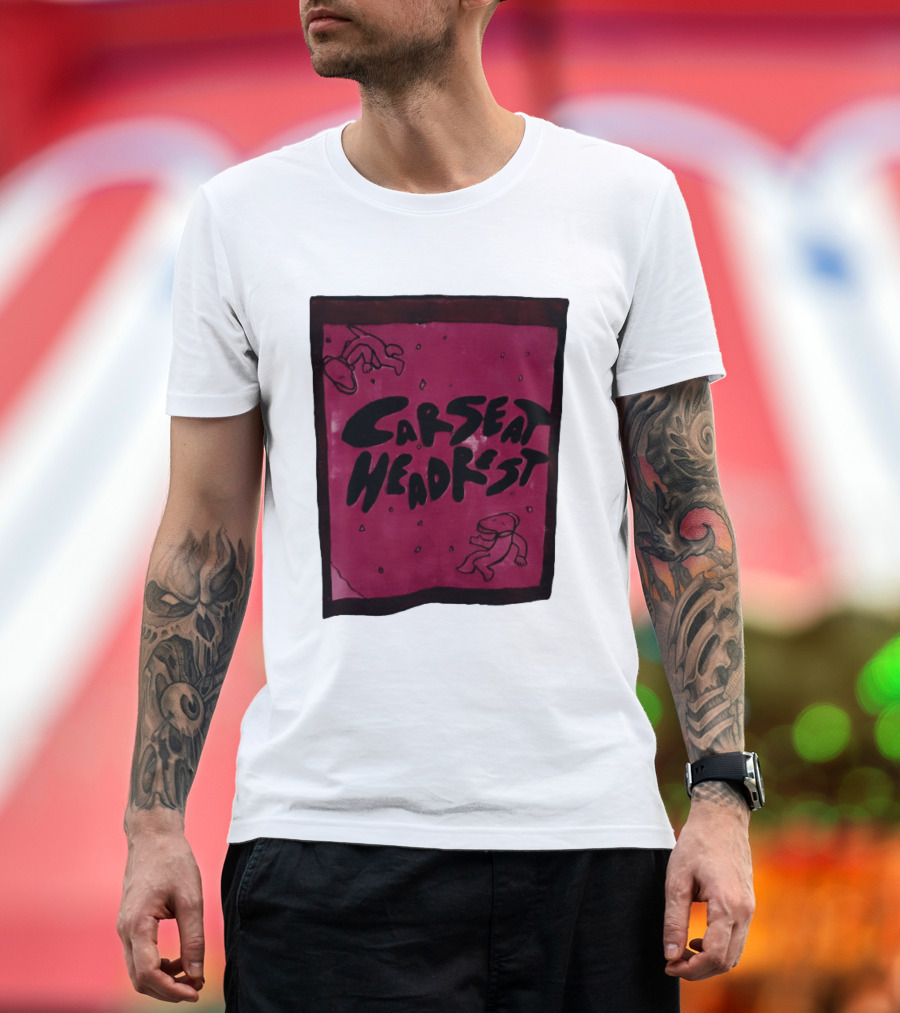 Car Seat Headrest Pink Alien T-Shirt