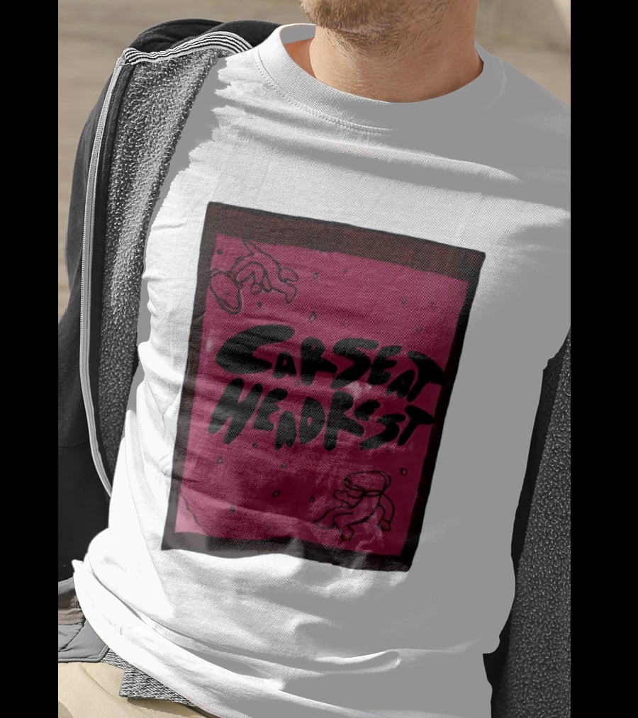 Car Seat Headrest Pink Alien T-Shirt