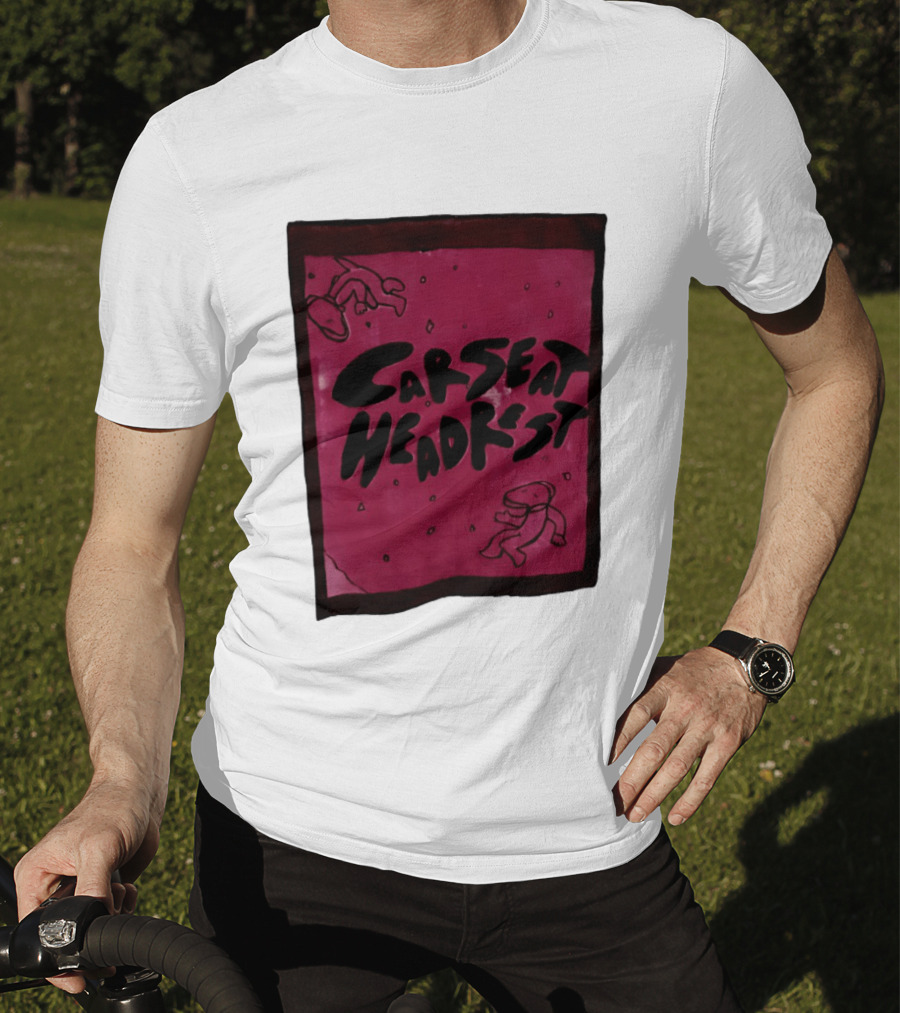 Car Seat Headrest Pink Alien T-Shirt