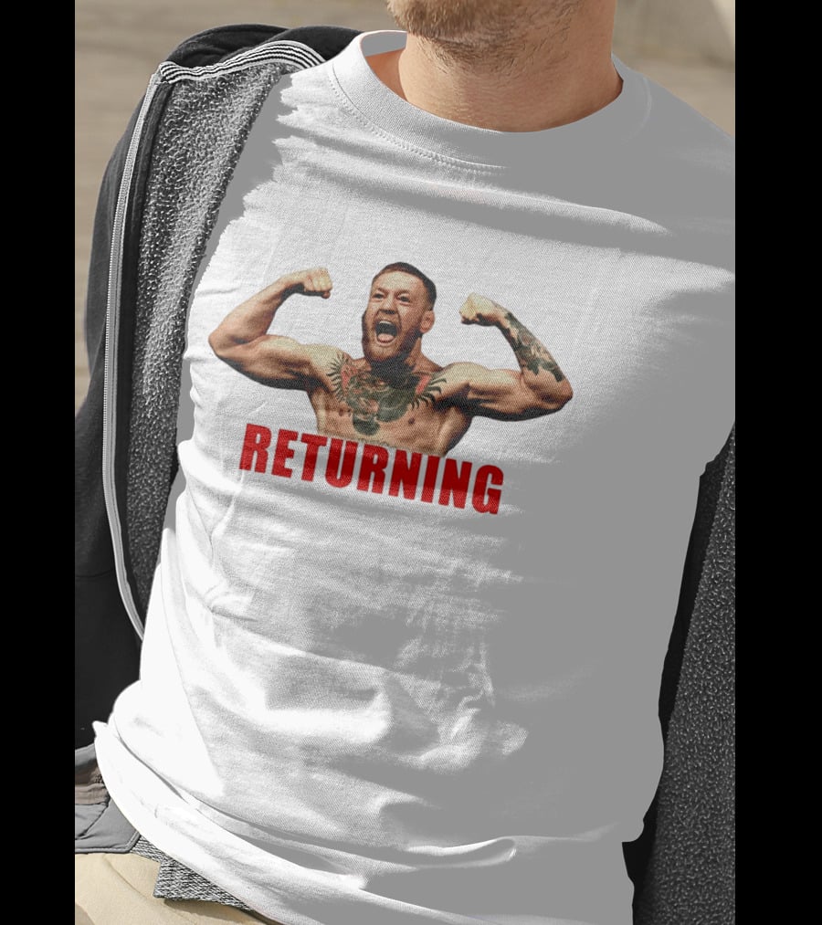Returning Conor McGregor 2026 UFC Champion T-Shirt