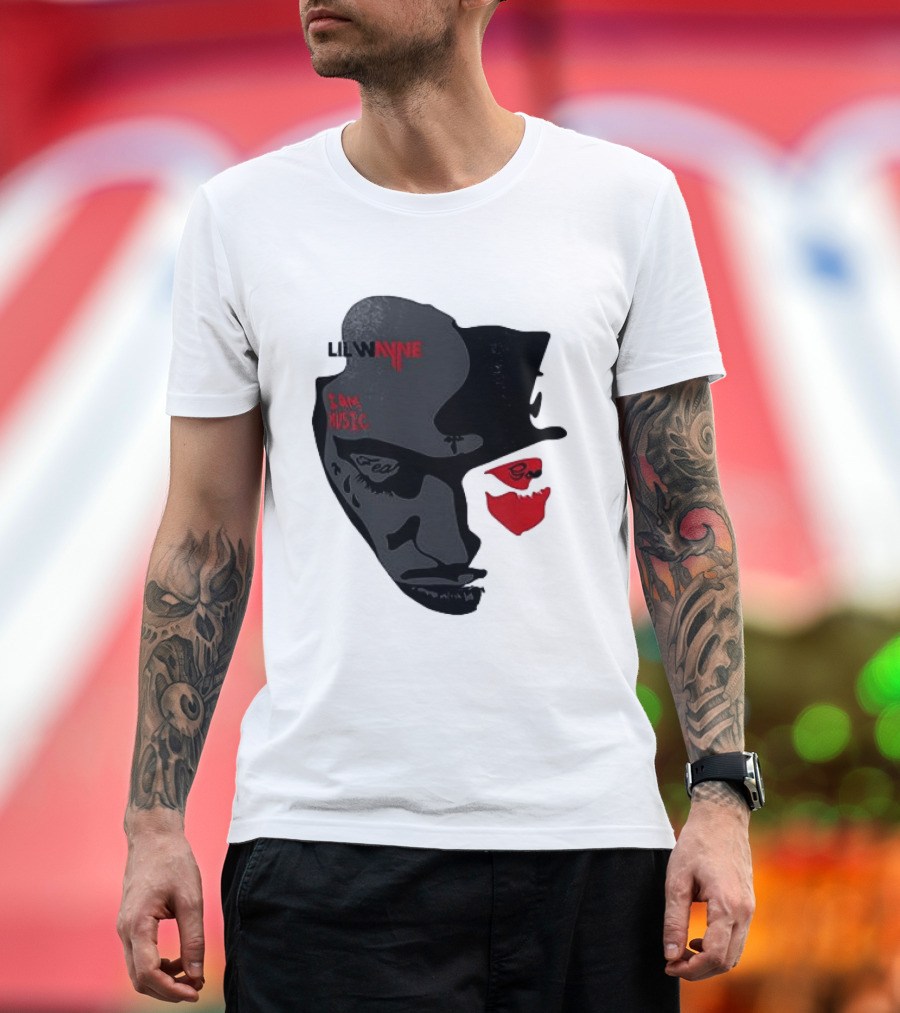 Lil Wayne I Am Music Sorry 4 The Wait Face T-Shirt