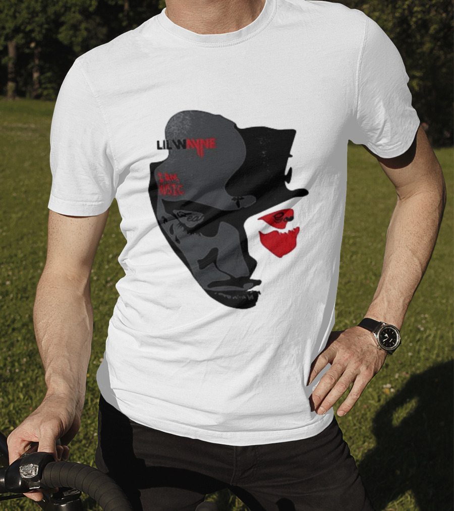 Lil Wayne I Am Music Sorry 4 The Wait Face T-Shirt