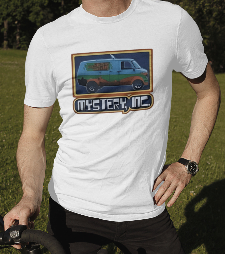 Mystery Inc Scooby Doo Mystery Machine Van T-Shirt