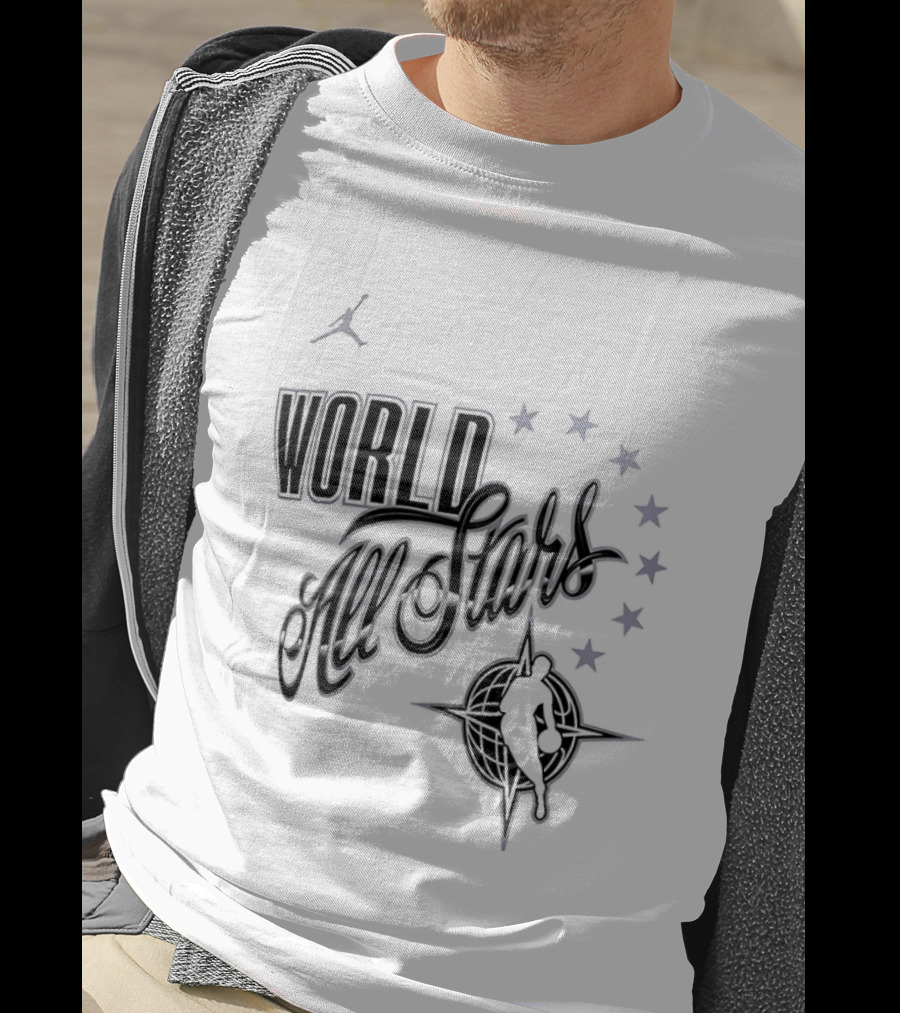 OKC Thunder Nike Shai Gilgeous Alexander 2026 World All Stars Basketball Jordan T-Shirt