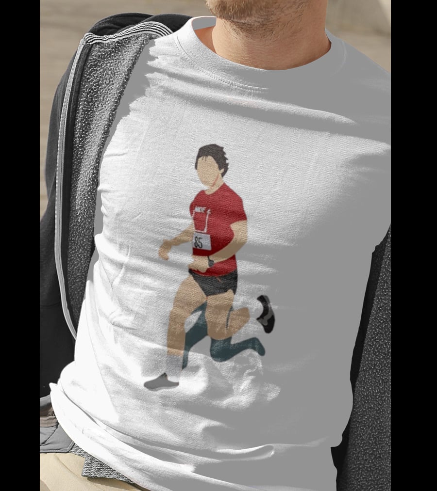 Nike 85 Marathon Runner Athlete Racing Sport Performance T-Shirt