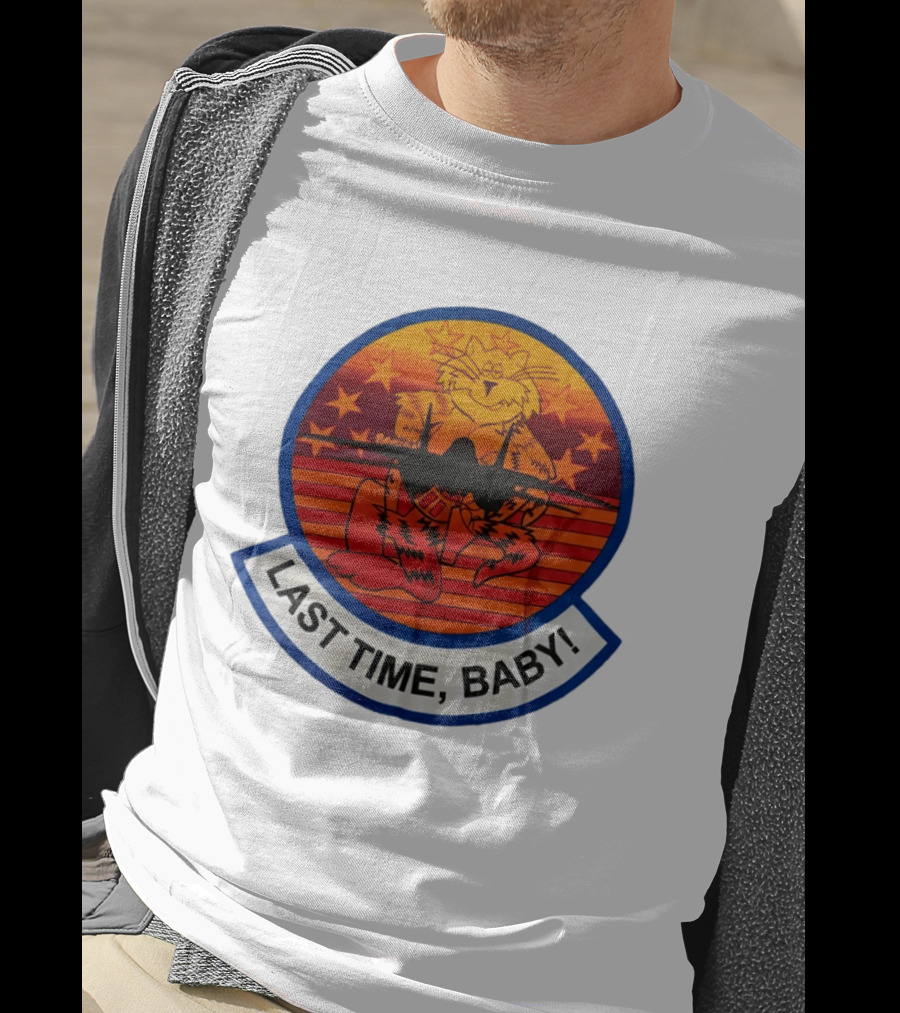 Tiger Last Time Baby Sunset Stars T-Shirt